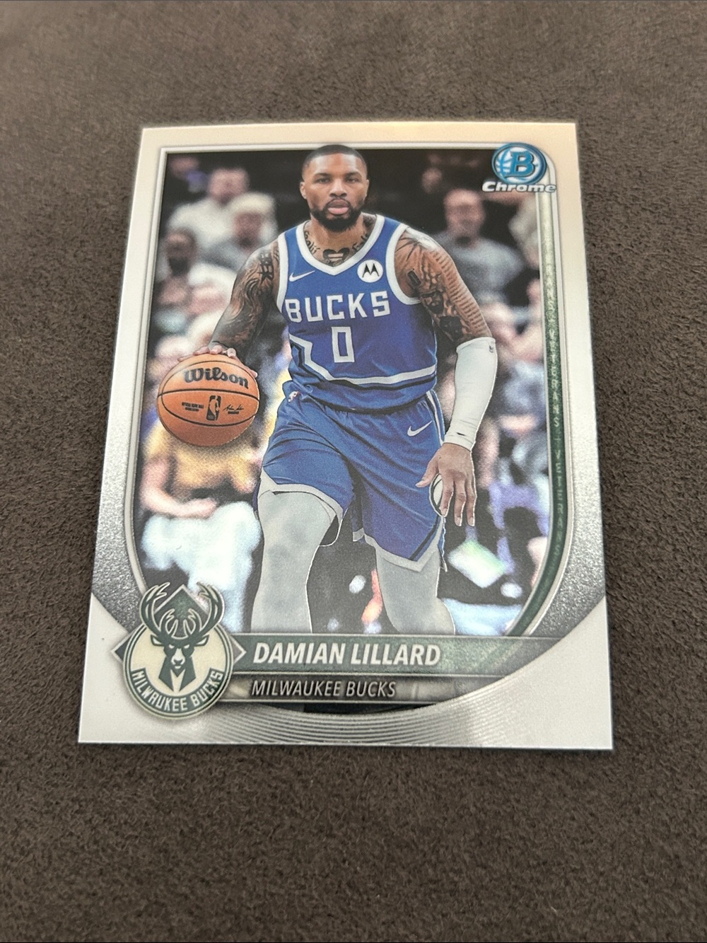 Topps Damian Lillard Milwaukee Bucks Basketball Card
